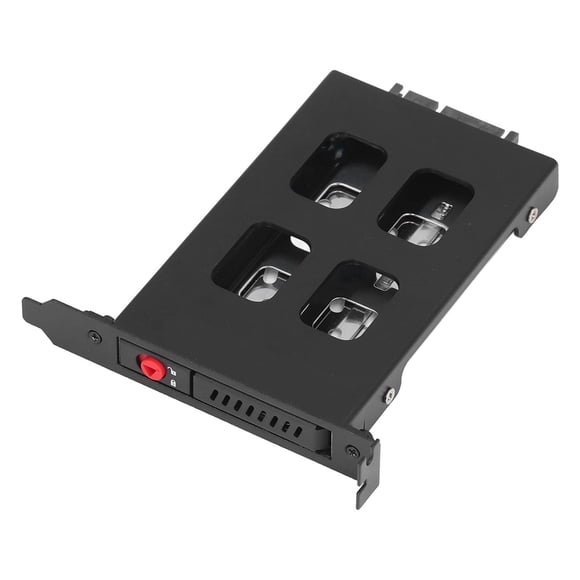 Bandeja para disco duro SATA de acero inoxidable con diseño inteligente compatible con SSD SATA de 6 Gbps y alta velocidad, carcasa para disco duro PCI de 2,5"