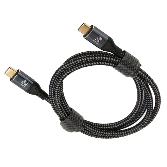 Cable USB C A USB C, Cable De Extensión USB C 3.3 Pies 240W PD3.1 Chip E Mark De Carga Rápida De Hasta 480Mbps Para Teléfono Celular