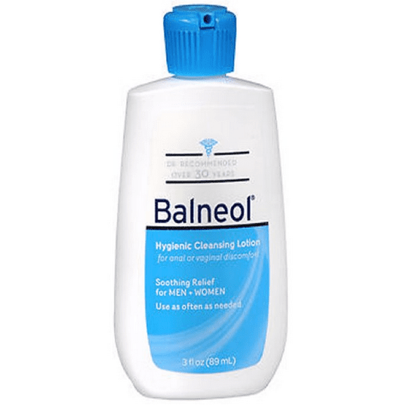 Balneol Hygienic Cleansing & Soothing Vaginal Moisturizer Relief Lotion, 3oz, 2-Pack