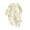 Light Yellow, variant on YunPes Newborn Baby Girls & Boys Soft Cotton Rompers Button Long Sleeve Onepieces 0-24 Months Unisex Footless Infant Bodysuits