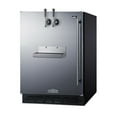 thumbnail image 6 of Summit Sbcfrtpadalhd 24" Wide 5.3 Cu. Ft. Built-In Double Tap Kegerator - Black, 6 of 7