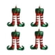 thumbnail image 3 of 4 piezas de patas de elfo navideño, decoración para el hogar, adorable decoración colgante, bota de elfo Estilo A, 3 of 9
