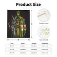 thumbnail image 2 of Lsque Five Nights At Freddy'S Pattern Decorative Picture – Unique Modern Wall Art, Ready-to-Hang Canvas Print for Home (Vertical), 2 of 6
