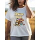 thumbnail image 1 of Women's "FRAGILE ROCK" Cartoon Graphic Tee - Short Sleeve, Round Neck - Machine Washable, All-Season Wear, Blouses, 1 of 4