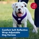 thumbnail image 2 of Arnés para perros Coastal Pet Comfort Soft Reflectante Morado, 2 of 9