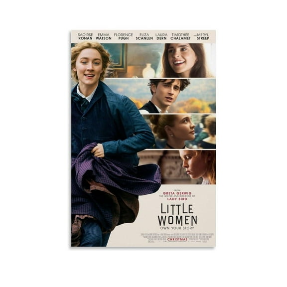 Little Women Poster Classic Movie Vintage Posters for Room Aesthetic Canvas Wall Art for Teens Room Decor