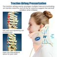 thumbnail image 3 of 1 set Cervical Neck Tractor Vertebra Traction Orthosis Braces Neck Brace Collar Neck Support Stretcher Spine Fixation Corrector, 3 of 5