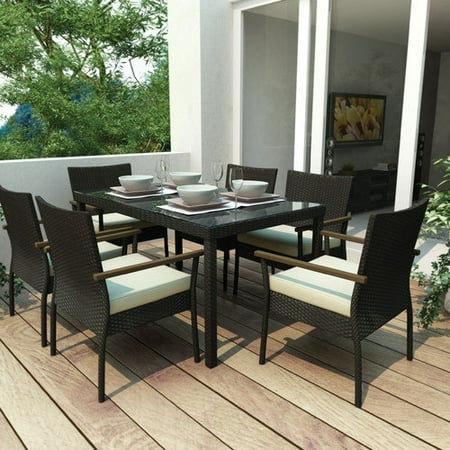 Atlantic Outdoor 7 Piece Patio Dining Set