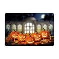 thumbnail image 2 of Decoraciones de Halloween, adornos de Halloween, felpudo de Halloween con estampado de calabaza, felpudo de Acción de Gracias duradero y fácil de mantener, felpudo para el hogar de 15.8x23.6 pulgadas,, 2 of 6