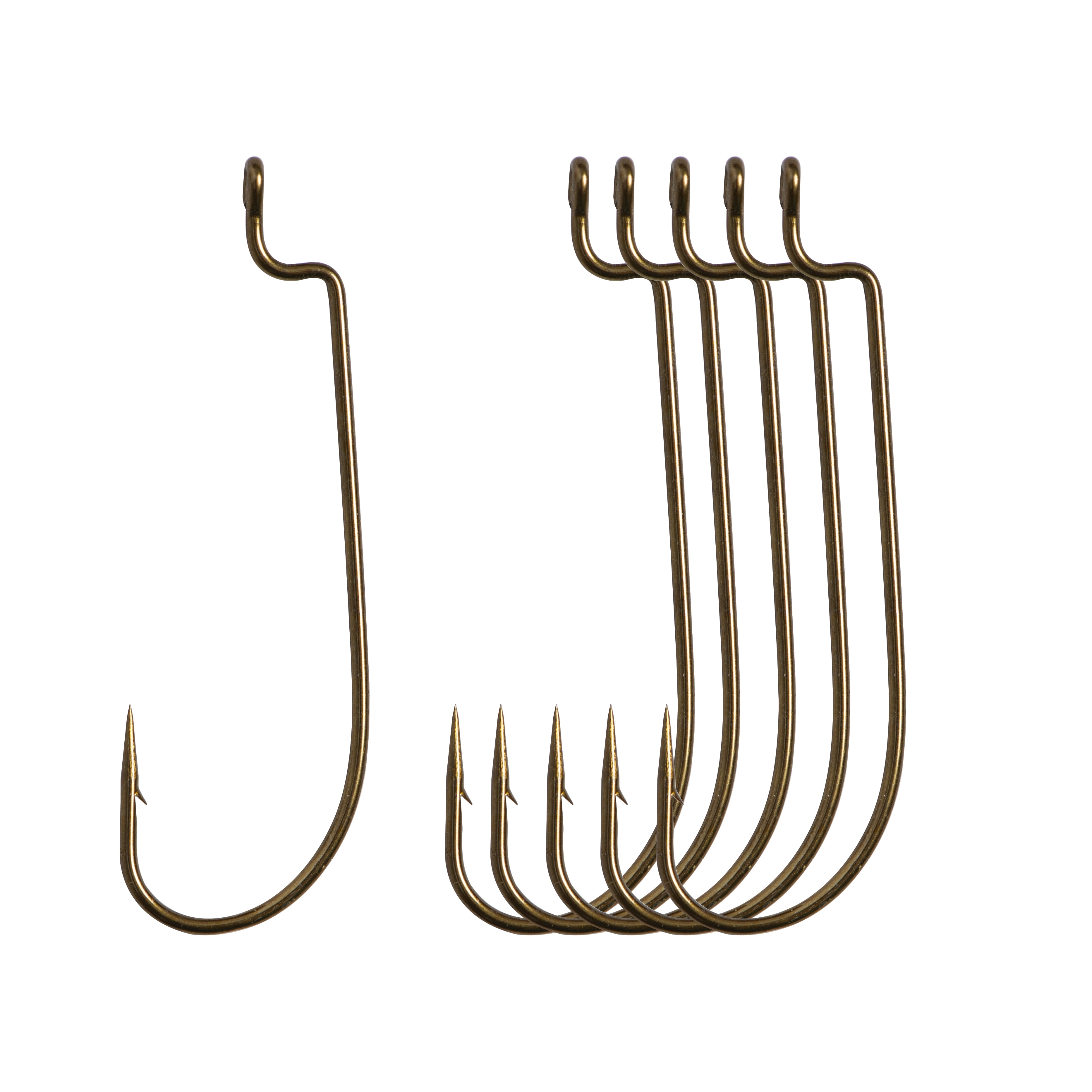 Mustad Ultra Point Offset Sproat Worm Hook (Bronze) - Size: 3/0 6pc