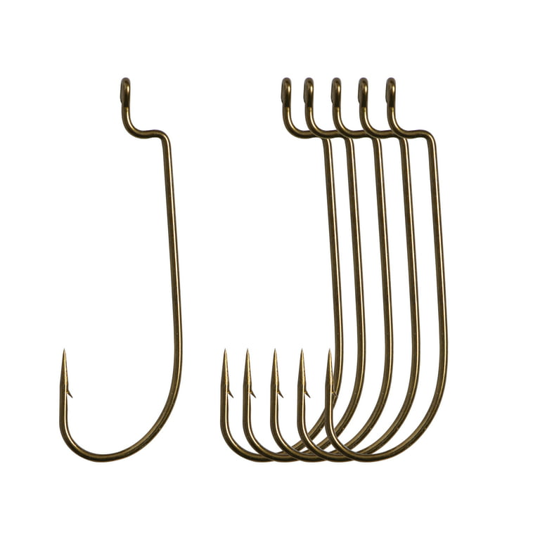 Mustad Ultra Point Offset Sproat Worm Hook (Bronze) - Size: 2/0 6pc