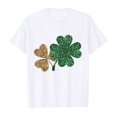 thumbnail image 4 of Toddler Girl Shirts 5t Irish Shamrock Clover Short Sleeve Casual Kid St. Patrick's Day Sports T-Shirt T Shirt for Boys and Girls 2-3 Years, 4 of 4
