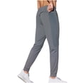 thumbnail image 2 of Ftwytp Mens Spring and Summer Loose Ice Silk Outdoor Running Fitness Yoga Leisure Training Pants Solid Color Quick Drying Running Pants Pants with Leg Zippers, 2 of 7