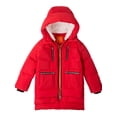 thumbnail image 2 of Orolay Children Hooded Down Jacket Girls Packable Puffer Jacket Boys Winter Jackets Warm Parka(Red, 8-9Y), 2 of 4