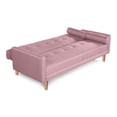 thumbnail image 4 of Sofá Cama Makora De Lino Palo De Rosa Modelo Sabella Varias Posiciones, 4 of 8