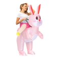 thumbnail image 5 of Adult Disfraz inflable de conejito de Pascua, conejo de dibujos animados, accesorios de Cosplay para adultos, niños, niños pequeños, traje de vestir para actuación de Halloween, 5 of 5