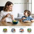 thumbnail image 3 of MIYOPESI 4.7-Inch Melamine Rice Bowls (Set of 6) - 12oz Unbreakable and Reusable Soup Bowls with Ceramic Feel, Stackable and Dishwasher-Safe Dinnerware (Multi-color), 3 of 6
