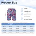 thumbnail image 4 of Cauagu Cute Nautical Print Swim Trunks for Men,Youth Boys Swim Shorts Compression Liner Beach Shorts Boys' Swimming Shorts 7-20 Years Bathing Suit-Medium, 4 of 7