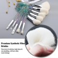thumbnail image 3 of Makeup Brush Set, 10pcs Sparkling Makeup Bru Synthetic Bristles Foundat B Eye Makeup Brush, 3 of 4