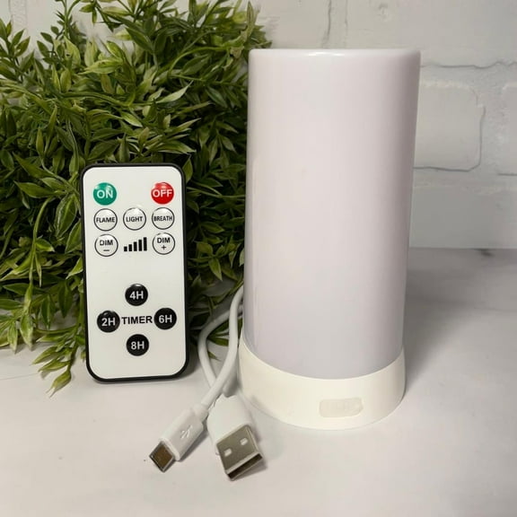 Cordless Rechargeable LED Candle Sleeve Insert