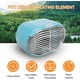 thumbnail image 2 of Calentador de escritorio azul 220V Mini ventilador eléctrico de cerámica portátil Calentador personal Calentador 2 configuraciones de calor para el hogar, la oficina y el dormitorio, 2 of 5