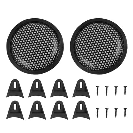 2pcs 5  Black Round Car Speakers Cover Steel Mesh Sub Woofer Subwoofer Grill Protector price history on PriceWatchPro