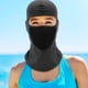 thumbnail image 4 of Sombrero De Cubierta De Cara Deportiva Deportes al aire libre cara cubierta tapa ciclismo protector solar cuello tubo bufanda (gris oscuro), 4 of 4