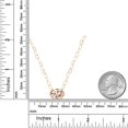 thumbnail image 6 of Gem Stone King 14K Yellow Gold Peach Morganite Pendant Necklace for Women | 3.20 Cttw | Gemstone October Birthstone | Oval 11X9MM | With 18 inch Chain, 6 of 6
