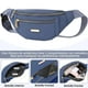 thumbnail image 5 of Cangurera PKDEF Negra Deportiva con Cinturón Impermeable Ajustable para Mujer, 5 of 7