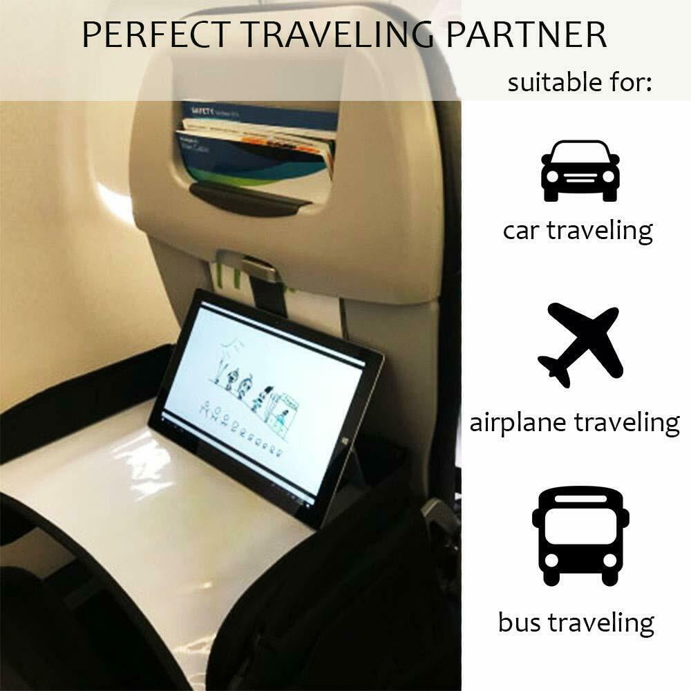 Kaztro Multifunctional Kids Activity, Snack & Play Tray , Built in Dry Erase Desk with Markers, Portable Travel in Car Stroller & Plane