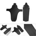 thumbnail image 3 of Garde-boue en plastique pour vélo de route et de montagne, pour roue avant et arrière (sans logo), 3 of 3
