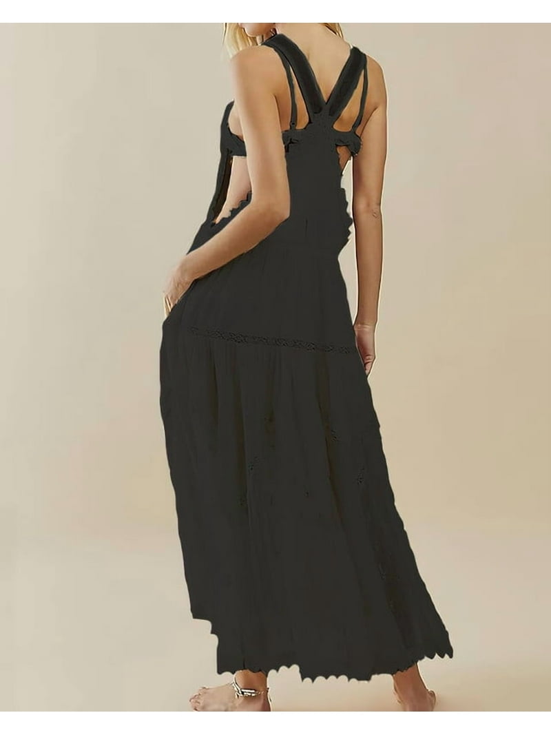 green emerald velvet dress Calle Bib Maxi Dress Ash / L