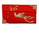 thumbnail image 4 of Sobre de tela rojo para boda convertido en obsequio de compromiso con té Sello de brocado bordado en metal, 4 of 6