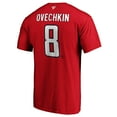 thumbnail image 3 of Men's Fanatics Alexander Ovechkin Red Washington Capitals Big & Tall Captain Patch Name & Number T-Shirt, 3 of 3
