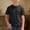 Black, variant on Kids T Shirts Short Sleeve Waffle Dark Green Tee Shirts Kids Athletic Shirts Summer Outfit Boys Tshirts Size 3-4 Years