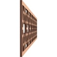 thumbnail image 3 of Ekena Millwork 46 3/4"W x 10"H x 3/8"T Chicago Fretwork Moulding, Alder, 3 of 13