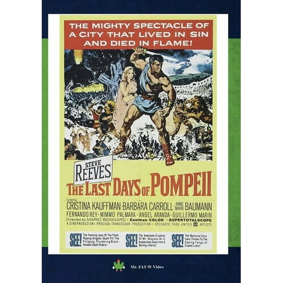The Last Days of Pompeii (DVD), Mr Fat - w Video, Action & Adventure