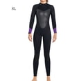 thumbnail image 4 of Naiovety Traje de buceo Snorkeling portátil UPF 50 neopreno impermeable protección colorido kayak traje de neopreno de manga larga Deportes acuáticos Mujer Negro SG Naiovety OD020698-11, 4 of 6