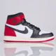 thumbnail image 1 of N I-K-E A i r-Jor-dan 1 Retro High OG Shoes White Varsity Red DZ5485-106 Men's NEW, 1 of 6