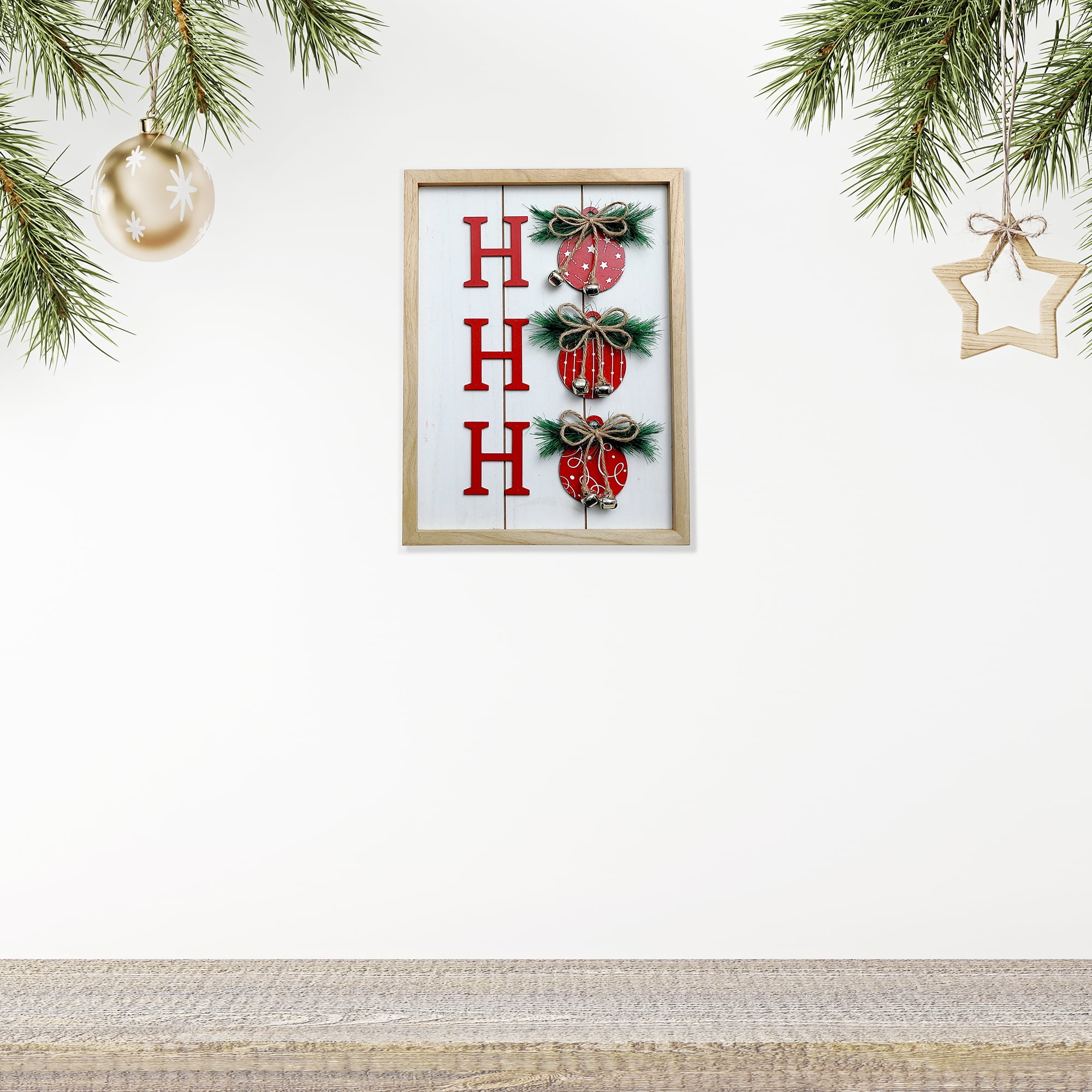 Tenture Murale En Bois (Hohoho)