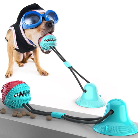 TIMIFIS Jouets pour Chien Adaptés aux Chiens de Compagnie Mâchouiller des Dents en Forme de Balle Peluche pour Animal Jouets Vocaux Jouets Interactifs pour Chien - Liquidation d'Économies d'Été