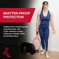 thumbnail image 3 of Mascarilla facial Mueller Sports Medicine, ajustable, transparente, 3 of 8