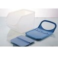 thumbnail image 2 of Toystoory Caja dispensadora de alimentos secos, accesorios de cocina para el hogar, cajas de organización a prueba de polvo, contenedor de almacenamiento Organizadores de utensilios de cocina azul Toystoory JJ22283-02, 2 of 6