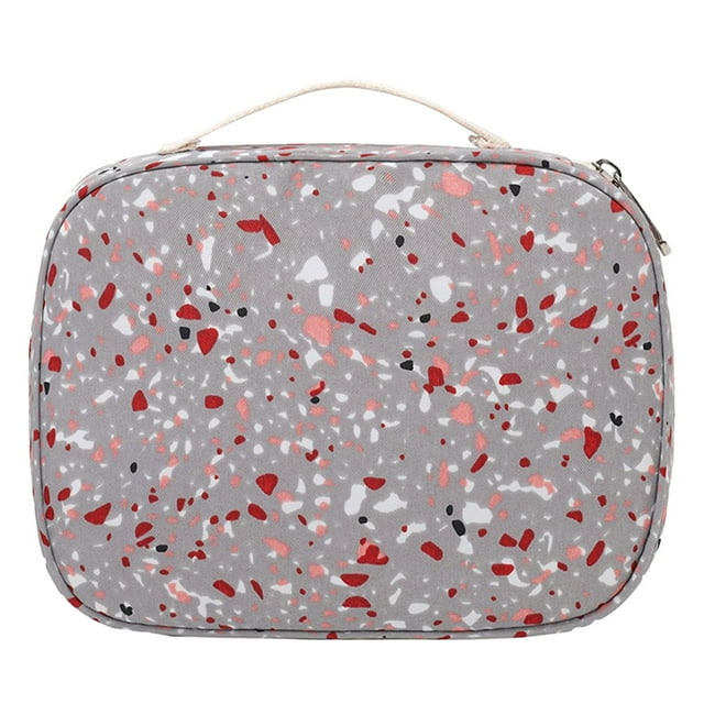 Waterproof Travel Toiletry Bag, Foldable Storage Bag, Hanging Hook Design, Durable Polyester Material, For Men Women, Business Travel, Gym Use, Leak-Proof Compartment, Compact Foldable, Airp