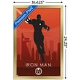 thumbnail image 3 of Marvel Heroic Silhouette - Iron Man Wall Poster, 14.725" x 22.375", Framed, 3 of 3