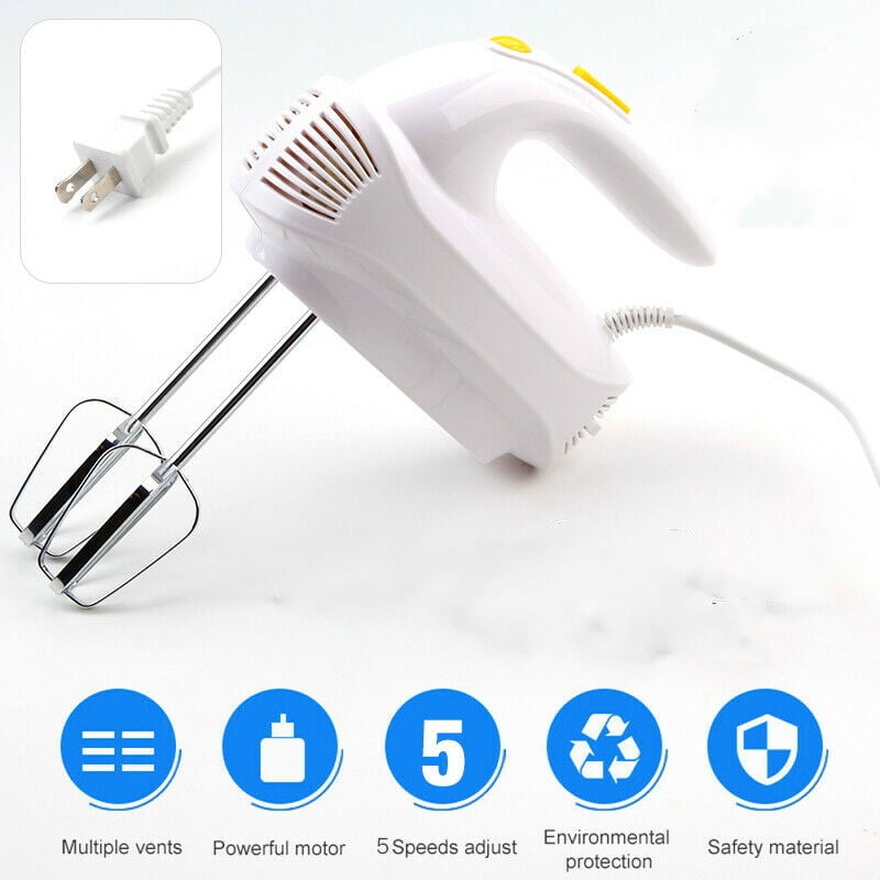 Hand Mixer, Electric Whisk, 120W Power Handheld Mixer for Baking Cake