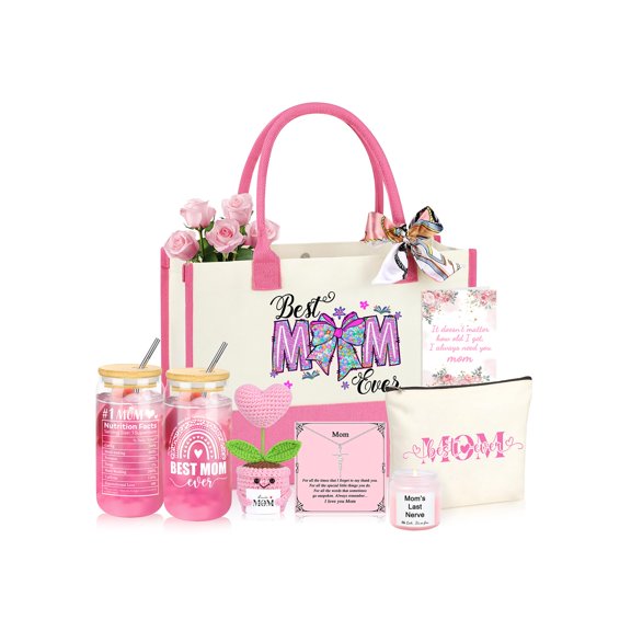 Set de bolso tote JSENGIFT, regalo para mamá, cumpleaños y Navidad