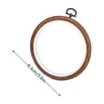 thumbnail image 3 of ERK Round Embroidery Hoop Rubber Embroidery Hoop For Display Imitated Ornament For Craft Sewing DIY Hanging, 3 of 6