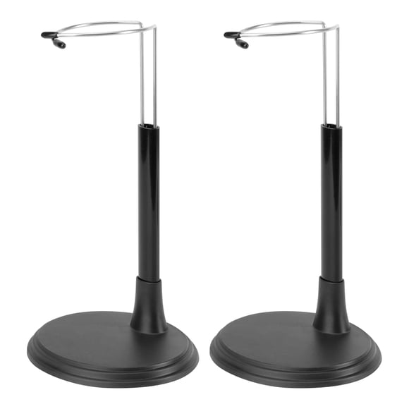 HEANUJJ 2 Pcs Supports de Poupées Supports de Figurines d'Action Présentoirs de Poupées en Peluche Bases de Modèle de Poupée Supports pour Maison de Poupée Magasin 25cm