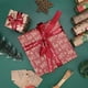 PVCS Pack de Papier d'Emballage Réversible de Vacances Noël Rustique (Pack de 1, 145 Pieds Carrés ttl) Ho Ho Ho – image 5 sur 6
